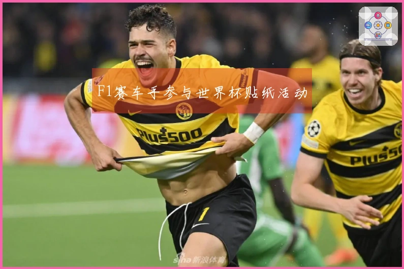 F1赛车手参与世界杯贴纸活动